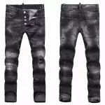 dsquared jeans hommes denim slim noir wash